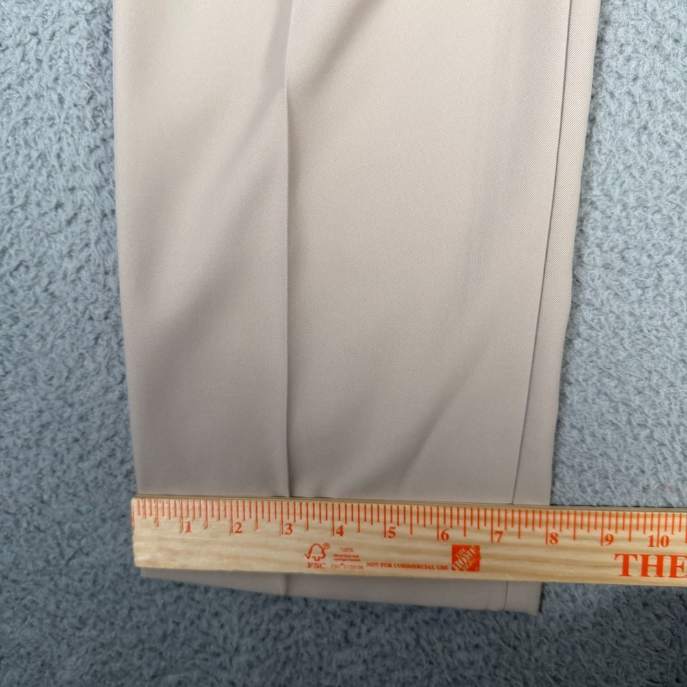 Peter Millar Pants Mens 35 (Fits 35x28) Khaki Tan Flat Front Performance Golf - Picture 6 of 10